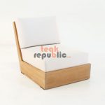 Nakula Teak Armles Chair