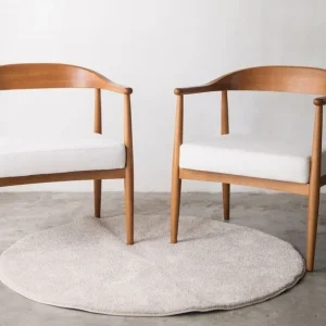 Minimalist Solid Teak Chair